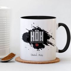 Kişiye Özel Halk Özel Harekat Siyah Kupa Bardak - 005