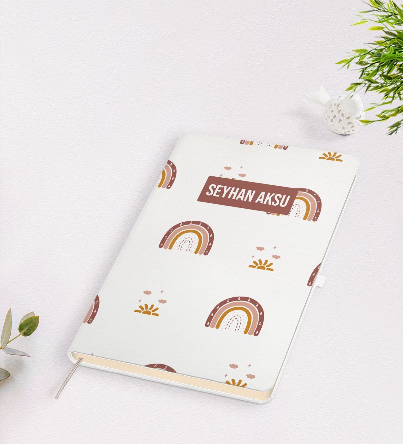 Kişiye Özel İsimli Beyaz Defter-23
