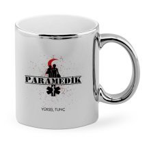 Kişiye Özel Mesleki Paramedik Krom Kupa Bardak - 2