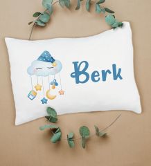 BK Kids Kişiye Özel İsimli 6 Parça Bebek Body Zıbın Battaniye ve Yastık Hediye Seti, Yeni Doğan Bebek Giyim Hediyesi-5