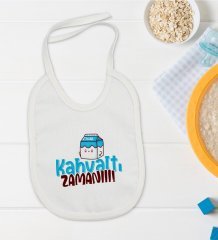 BK Kids Kahvaltı Zamanı Tasarımlı Bebek Mama Önlüğü - Model 1