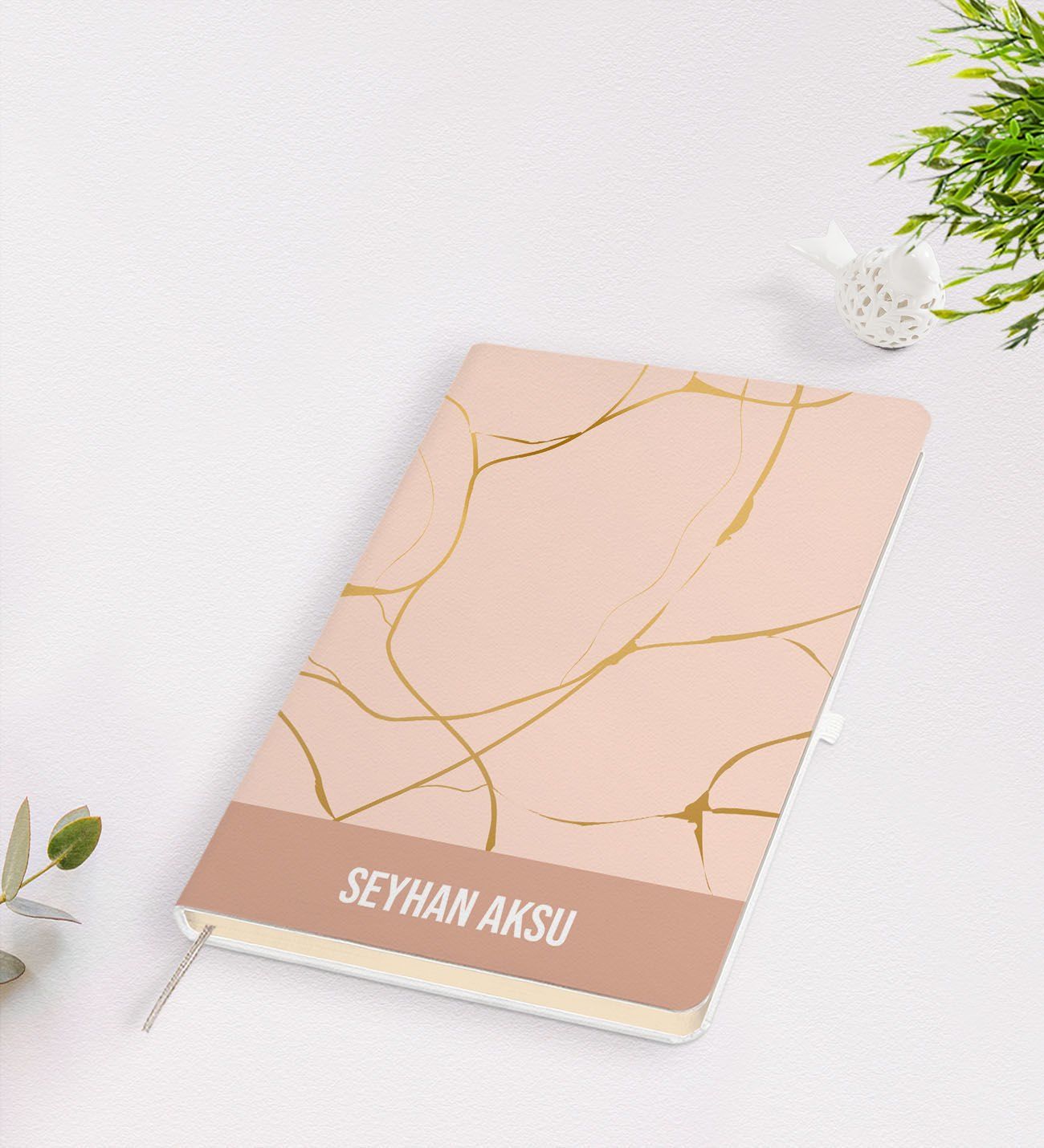 Kişiye Özel İsimli Beyaz Defter-19