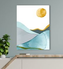 BK Gift Otel Odası Konseptli Kanvas Tablo 70x100cm-38