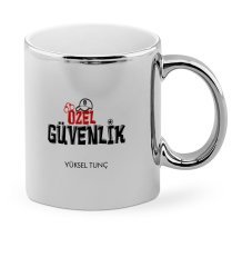Kişiye Özel Mesleki Özel Güvenlik Krom Kupa Bardak - 1