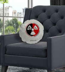 Kişiye Özel İsimli Radyoterapist Tasarımlı Dekoratif Kırlent Yastık-1