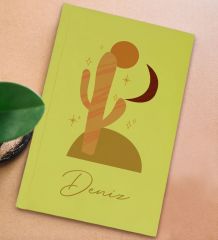 BK Gift Kişiye Özel İsimli Sarı Sert Kapaklı Defter ve Middle Kupa Seti, Arkadaşa Hediye, Yeni İş Hediyesi, Doğum Günü Hediyesi-11