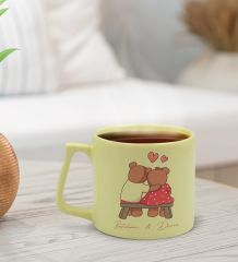 BK Gift Kişiye Özel Sevgili İsimli Pastel Sarı Middle Kupa Bardak, Arkadaşa Hediye, Ev Hediyesi, Doğum Günü Hediyesi, Ofis Hediyesi-4