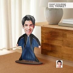 BK Gift Kişiye Özel Extreme Sport Karikatürlü Büyük Boy Ahşap Biblo-1 Arkadaşa Hediye , Sevgiliye Hediye, Kişiye Özel Biblolar