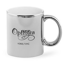 Kişiye Özel Mesleki Optisyen Krom Kupa Bardak - 2