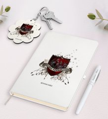 Kişiye Özel Özel Harekat Beyaz Defter Kalem ve Anahtarlık Hediye Seti-2