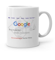 Kişiye Özel Google En İyi Avukat Beyaz Kupa Bardak - 1