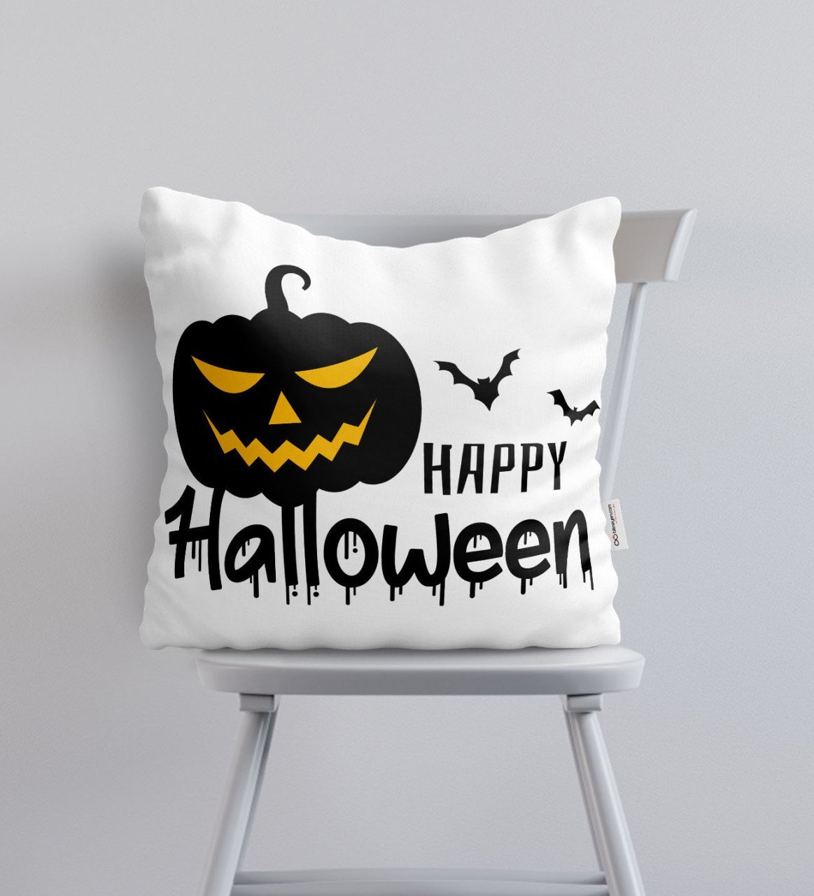 BK Gift Happy Halloween Tasarımlı Yastık-6