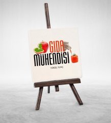 Kişiye Özel Mesleki Gıda Mühendisi Şovaleli Doğal Taş - 1