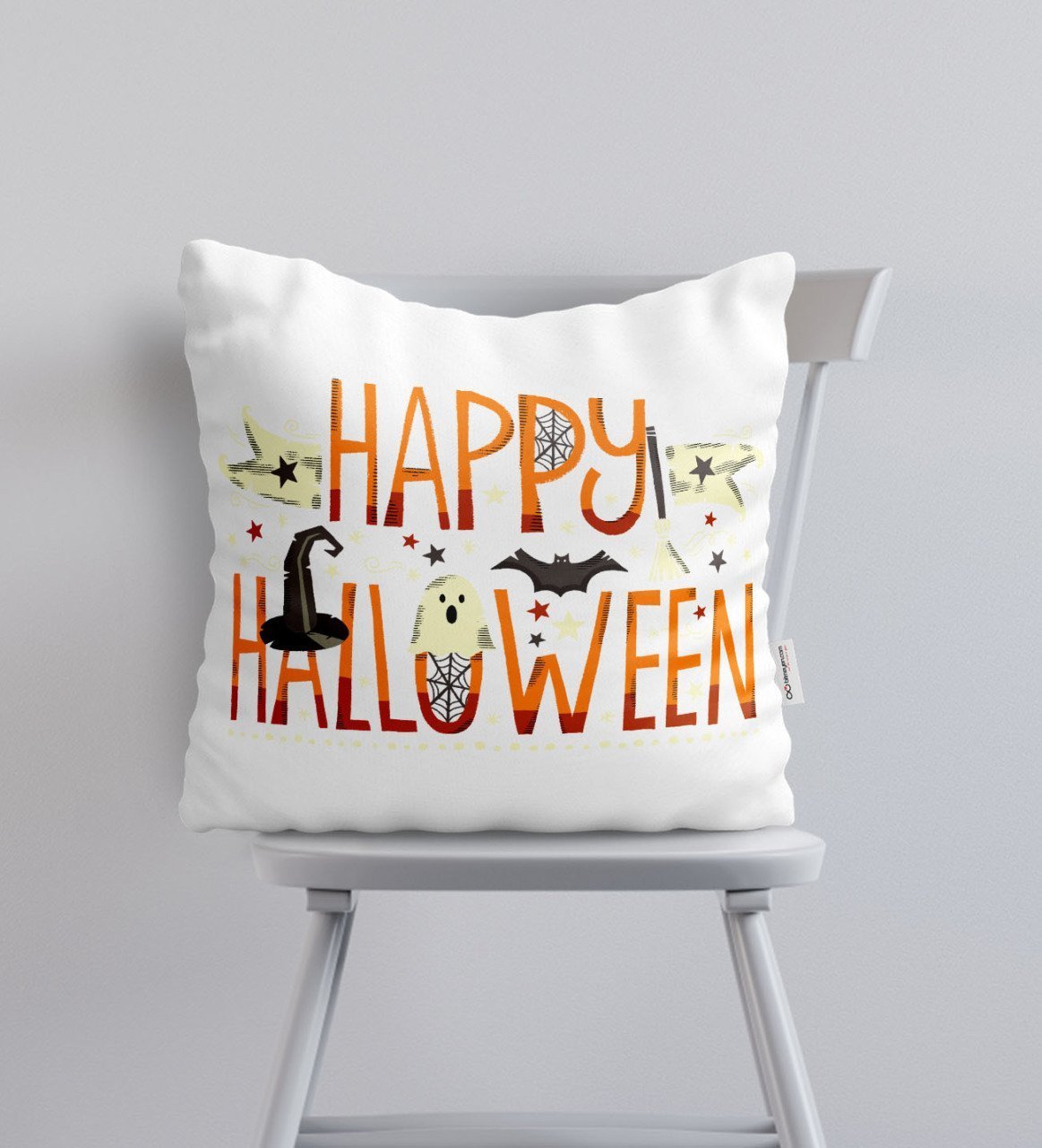 BK Gift Happy Hallowen Tasarımlı Yastık-4