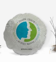 Kişiye Özel İsimli Plastik Cerrah Tasarımlı Dekoratif Kırlent Yastık-1