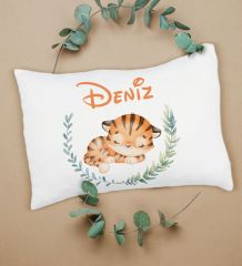 BK Kids Kişiye Özel İsimli Bebek Battaniye ve Yastık Hediye Seti, Yeni Doğan Bebek Hediyesi, Bebek Uyku Seti-30