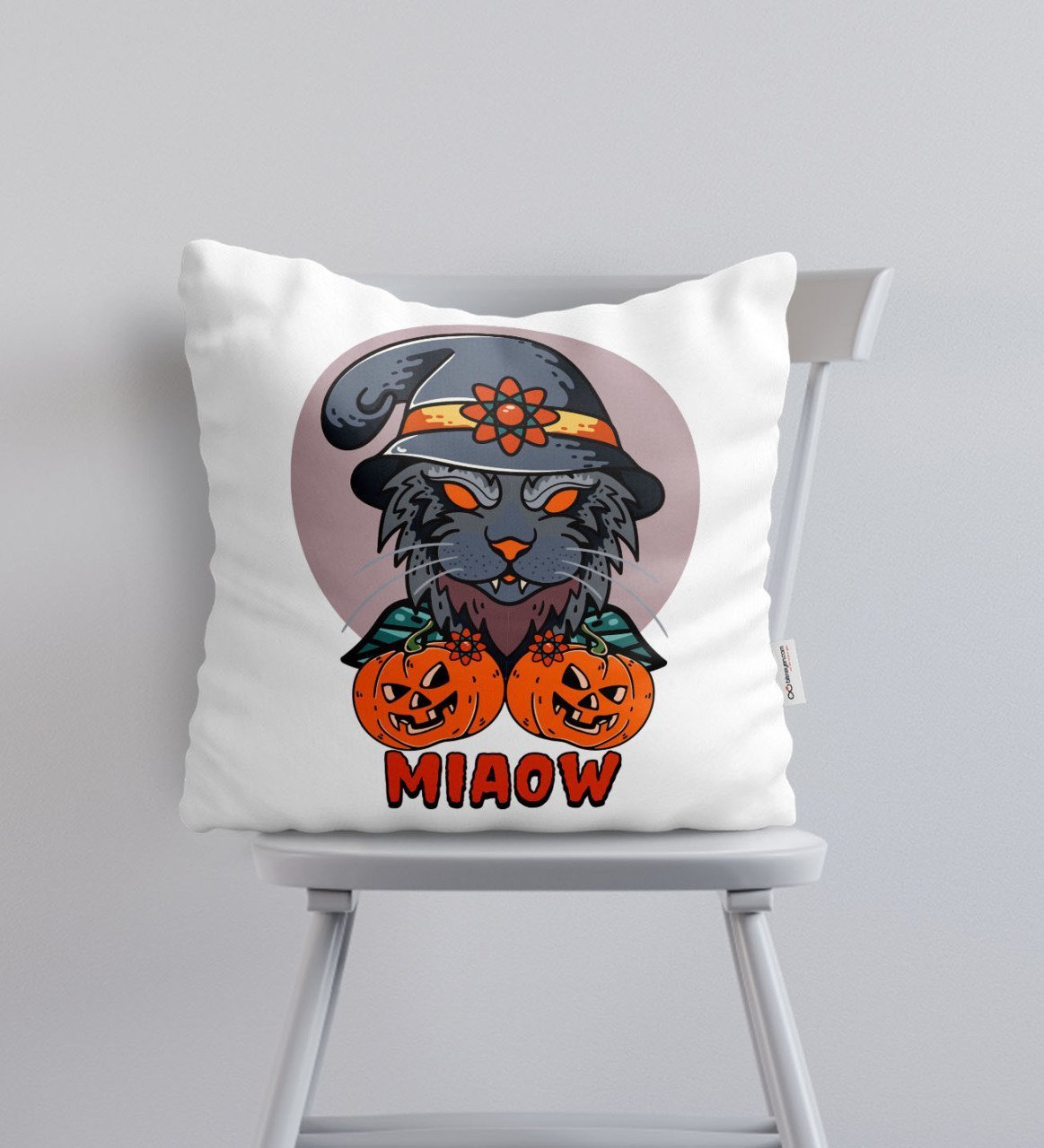 BK Gift Happy Hallowen Tasarımlı Yastık-1