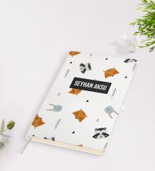 Kişiye Özel İsimli Beyaz Defter-11