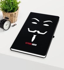 Kişiye Özel La Casa De Papel Siyah Defter - 13