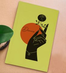 BK Gift Kişiye Özel İsimli Sarı Sert Kapaklı Defter ve Middle Kupa Seti, Arkadaşa Hediye, Yeni İş Hediyesi, Doğum Günü Hediyesi-3