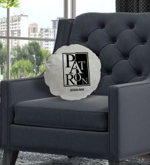 Kişiye Özel İsimli Patron Tasarımlı Dekoratif Kırlent Yastık-10