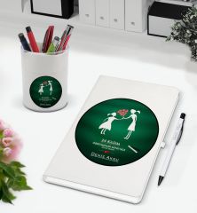 BK Gift Kişiye Özel İsimli Öğretmenler Günü Tasarımlı Defter Kalem ve Kalemlik Hediye Seti, Öğretmene Hediye, Öğretmenler Günü - 17