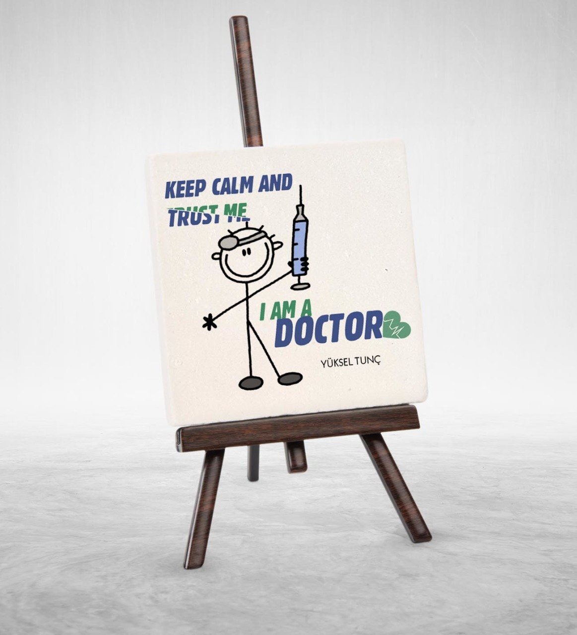 Kişiye Özel Mesleki Doktor Şovaleli Doğal Taş - 3