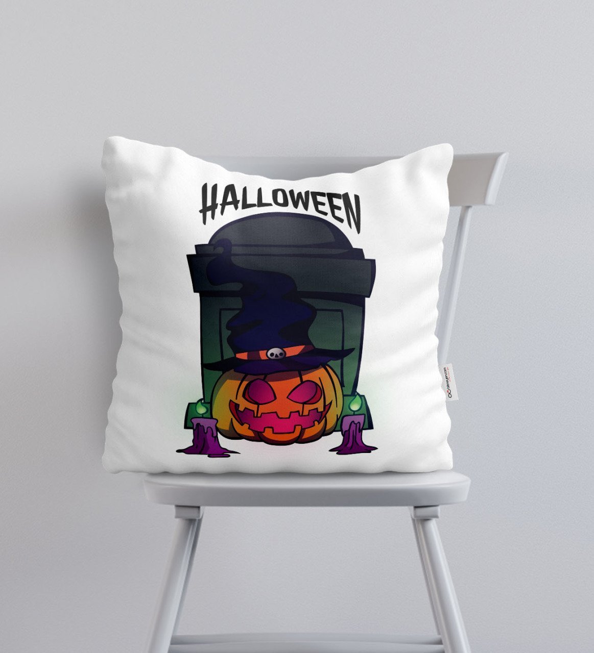 BK Gift Halloween Tasarımlı Yastık-1