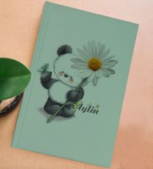 BK Gift Kişiye Özel Sevgili İsimli Yeşil Sert Kapaklı Defter ve Middle Kupa Seti, Arkadaşa Hediye, Yeni İş Hediyesi, Doğum Günü Hediyesi-8
