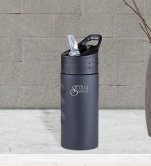 Kişiye Özel 5302 Siyah Çelik Matara 500ml