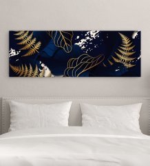 BK Gift Yatak Odası Konseptli Panorama Kanvas Tablo 100x35cm-19