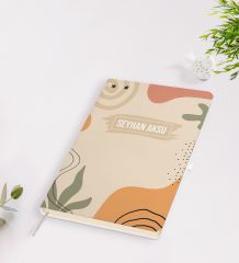 Kişiye Özel İsimli Beyaz Defter-1