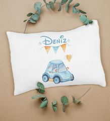 BK Kids Kişiye Özel 10 Parça Beyaz Hastane Çıkışı Battaniye ve Yastık Hediye Seti, Yeni Doğan Bebek Giyim Hediyesi-28