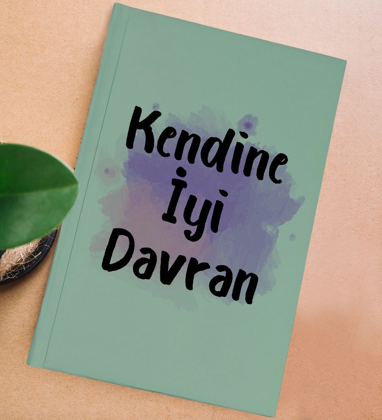 BK Gift Sert Kapaklı Su Yeşili Lastikli Defter , Arkadaşa Hediye, Yeni İş Hediyesi, Doğum Günü Hediyesi-19