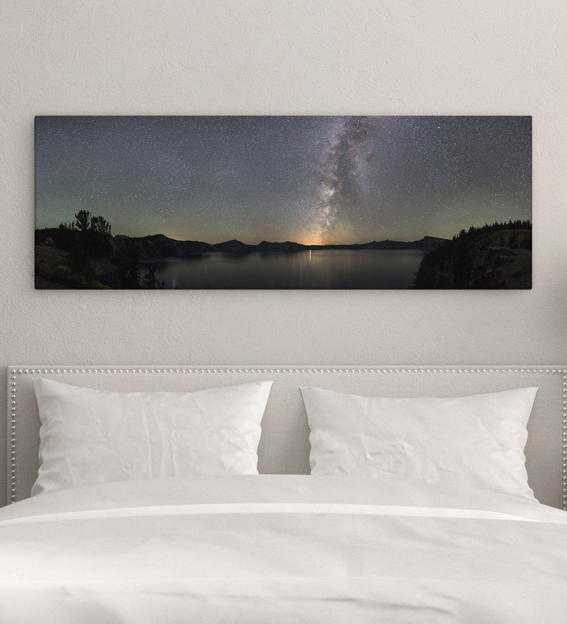 BK Gift Yatak Odası Konseptli Panorama Kanvas Tablo 100x35cm-15