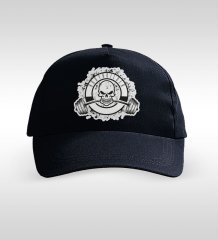BK Gift Bodybuilder Tasarımlı Siyah Şapka-1