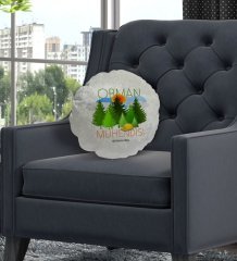 Kişiye Özel İsimli Orman Mühendisi Tasarımlı Dekoratif Kırlent Yastık-1