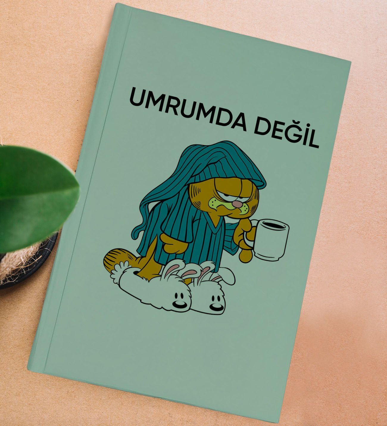 BK Gift Sert Kapaklı Su Yeşili Lastikli Defter , Arkadaşa Hediye, Yeni İş Hediyesi, Doğum Günü Hediyesi-12