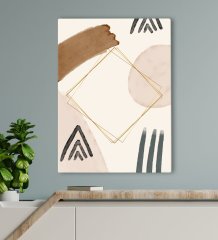 BK Gift Otel Odası Konseptli Kanvas Tablo 70x100cm-28