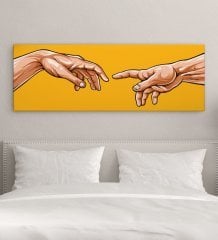 BK Gift Yatak Odası Konseptli Panorama Kanvas Tablo 100x35cm-9