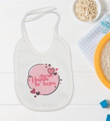 BK Kids Halam Bir Başka Tasarımlı Bebek Mama Önlüğü - Model 1