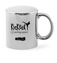 Kişiye Özel Mesleki Kick Box Antrenörü Krom Kupa Bardak - 1