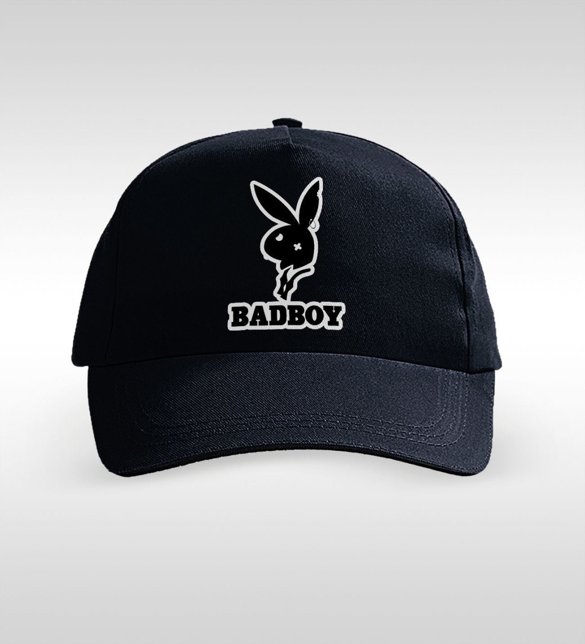 BK Gift Badboy Tasarımlı Siyah Şapka-1