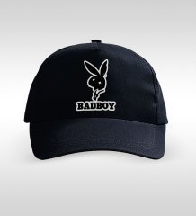 BK Gift Badboy Tasarımlı Siyah Şapka-1