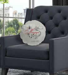 Kişiye Özel İsimli Müzisyen Tasarımlı Dekoratif Kırlent Yastık-1