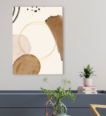 BK Gift Otel Odası Konseptli Kanvas Tablo 50x70cm-26