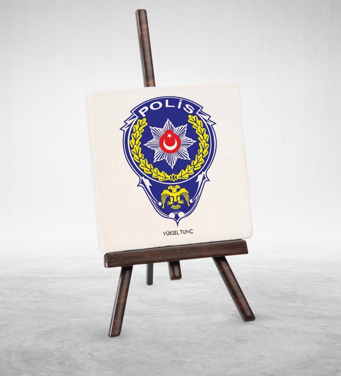 Kişiye Özel Mesleki Polis Şovaleli Doğal Taş - 2
