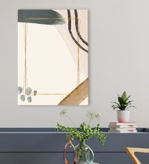 BK Gift Otel Odası Konseptli Kanvas Tablo 50x70cm-25