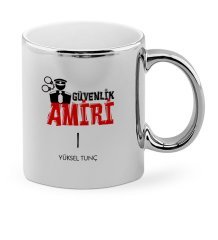 Kişiye Özel Mesleki Güvenlik Amiri Krom Kupa Bardak - 1