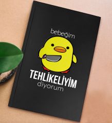 BK Gift Sert Kapaklı Siyah Lastikli Defter , Arkadaşa Hediye, Yeni İş Hediyesi, Doğum Günü Hediyesi-14